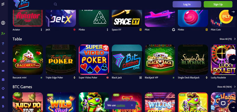 7bit Casino online casino games